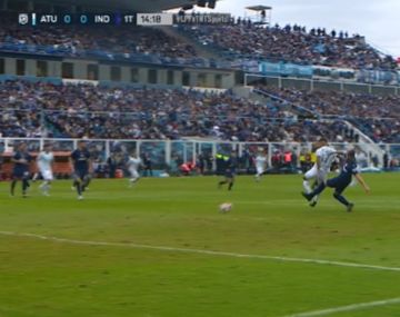 Polémica en Tucumán: el penal que le cobraron en contra a Independiente