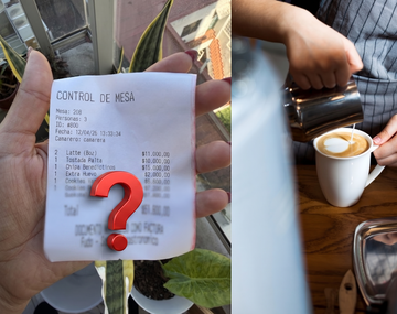 Ticket viral: : qué consumió una periodista que fue acompañada a un café de especialidad y decidió no ir más