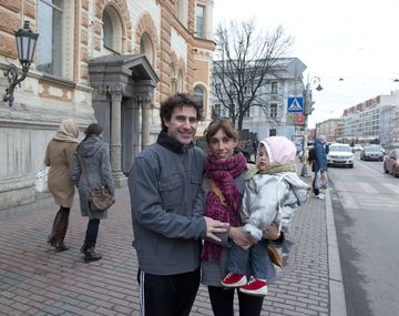 Activista de Greenpeace se reencontró con su familia