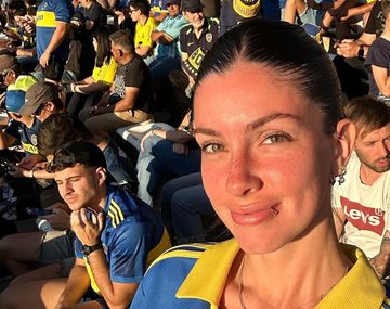 Quién es la morocha hincha de Boca que sedujo a un notero de AZZ: se llama Daniela Iker y es psicóloga