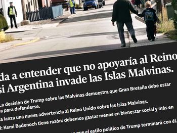 Los medios fogonean un posible ataque de la Argentina.