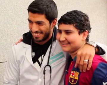 El día que Luis Suárez le cumplió el sueño a un chico con cáncer