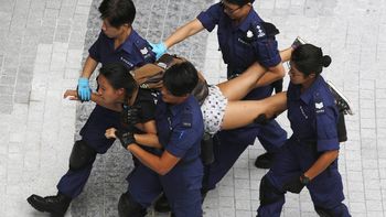 tension en hong kong por el masivo reclamo de elecciones libres tension en hong kong por el masivo reclamo de elecciones libres