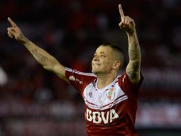 DAlessandro marcó el gol para River ante Atlético Rafaela DAlessandro marcó el gol para River ante Atlético Rafaela