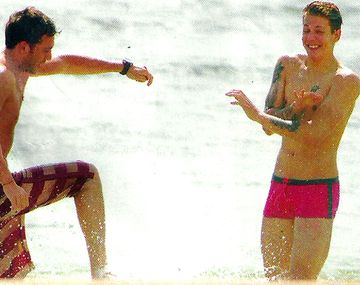 El destape de Alexander Caniggia y sus vacaciones gay friendly