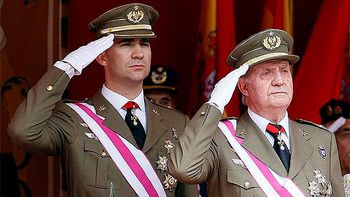 Felipe de Borbón y el rey Juan Carlos Felipe de Borbón y el rey Juan Carlos