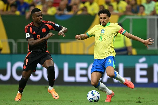 Brasil le ganó sobre la hora a Colombia con el golazo de Vinicius y llega afilado al clásico