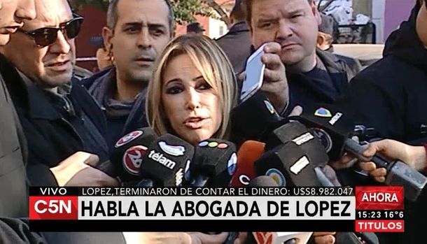 López tiene alucinaciones y se encuentra perdido, dice su abogada