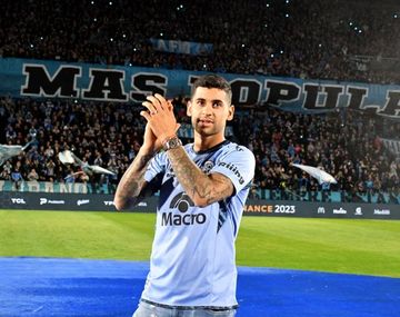 Increíble: la emoción del Cuti Romero tras ser homenajeado por Belgrano