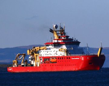 Rompehielos británico RRS Sir David Attenborough.