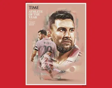 Messi es el deportista del año según la revista Time