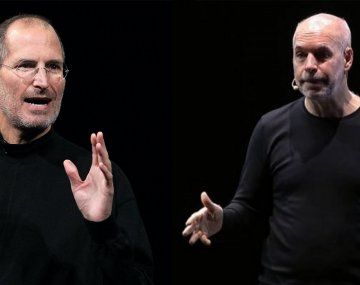 El anuncio de Rodríguez Larreta quedó eclipsado por su look Steve Jobs