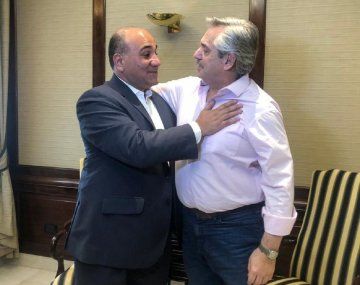 Juan Manzur y Alberto Fernández