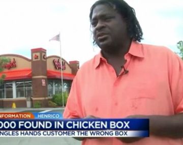 Compró un pollo y por error le dieron US$4500