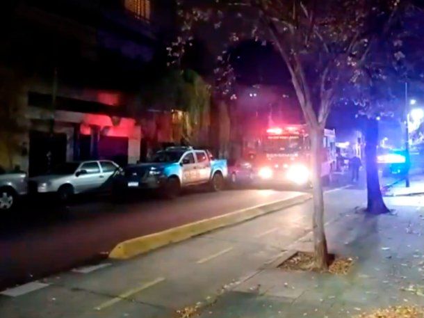 Incendio de un dúplex en Julián Álvarez y Honduras en el barrio porteño de Palermo
