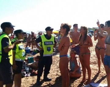 Topless censurado en Necochea