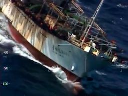 prefectura hundio a un buque chino en chubut prefectura hundio a un buque chino en chubut