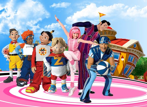 El elencon completo de Lazy Town