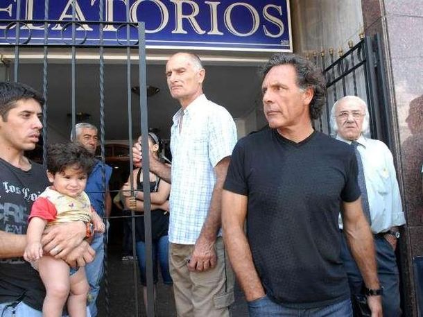 El DT Miguel Ángel Russo en el velatorio del masajista&nbsp;