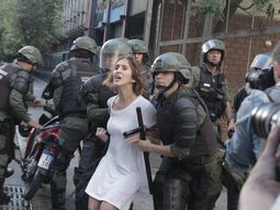 Damiana salía de trabajar cuando la detuvieron