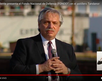 Alberto Fernández presentó el nuevo Fondo Nacional de Defensa