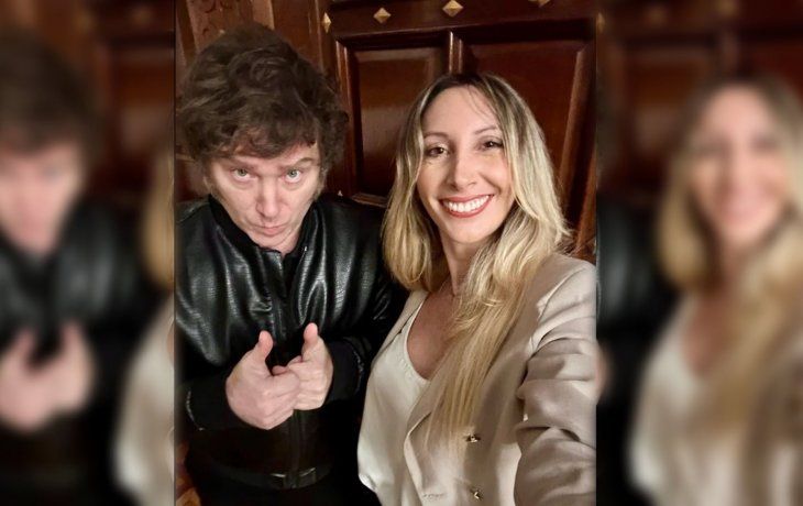 Quién es Lady Market, la influencer cripto que visitó a Milei en la Casa Rosada