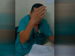 Este es Walter G. el médico denunciado Este es Walter G. el médico denunciado