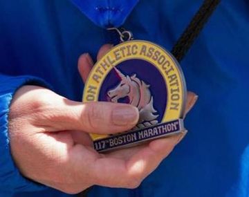 Morbo: venden medallas de la maratón de Boston en eBay