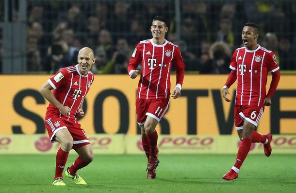 VIDEO: El golazo de Robben con ayuda de James del que habla todo Europa
