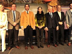 Los ministros del gabinete de Luis Lacalle Pou defendieron la gestión en la Expo Prado 2023. Los ministros del gabinete de Luis Lacalle Pou defendieron la gestión en la Expo Prado 2023.