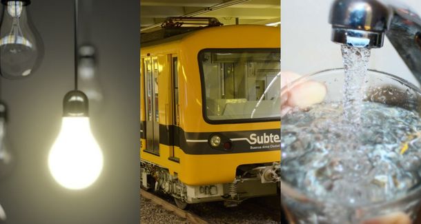 Luz, subte y agua: se vienen nuevos aumentos para los primeros meses de 2019