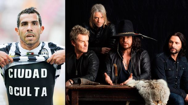 Carlos Tevez inspiró a The Cult, que le puso a su disco Ciudad oculta