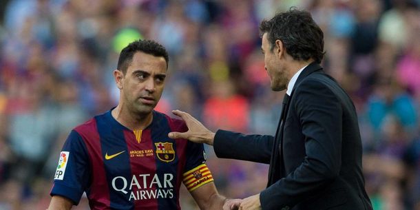 Luis Enrique apuntó contra Xavi Hernández, en la previa de PSG-Barcelona