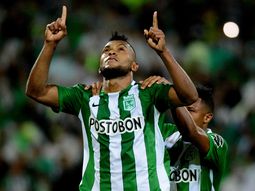 Impresionante: Miguel Borja hizo el mejor gol de la Copa Sudamericana