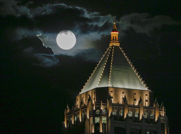 Así se vio la #LunaAzul en diferentes partes del mundo