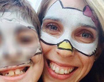 María Belén Francesconi se tiene que separar de su hijo de 8 años