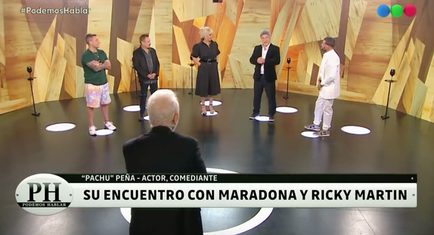 Pachu Peña y los encuentros con Maradona, Messi, Ricky Martin y Luis Miguel