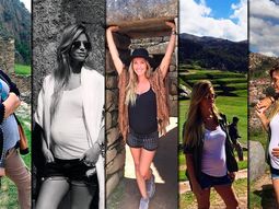 las vacaciones de rocio guirao diaz, embarazada, en el machu pichu las vacaciones de rocio guirao diaz, embarazada, en el machu pichu