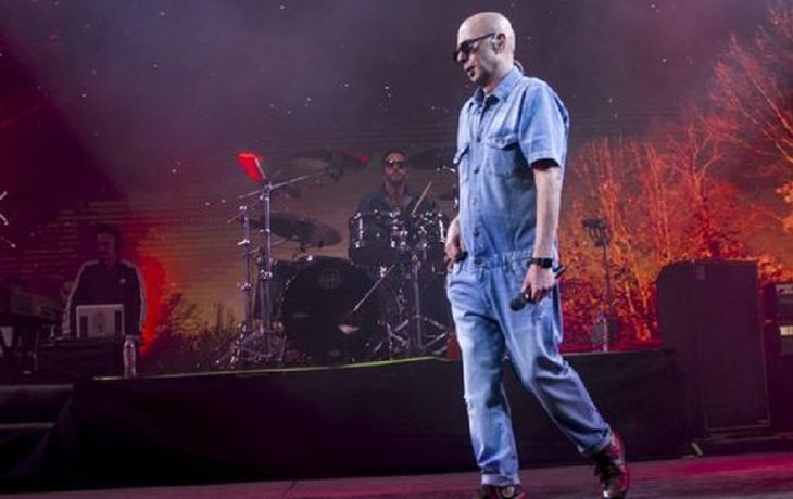 El Indio tocó en Olavarria - Crédito: Facebook Rock and Ball