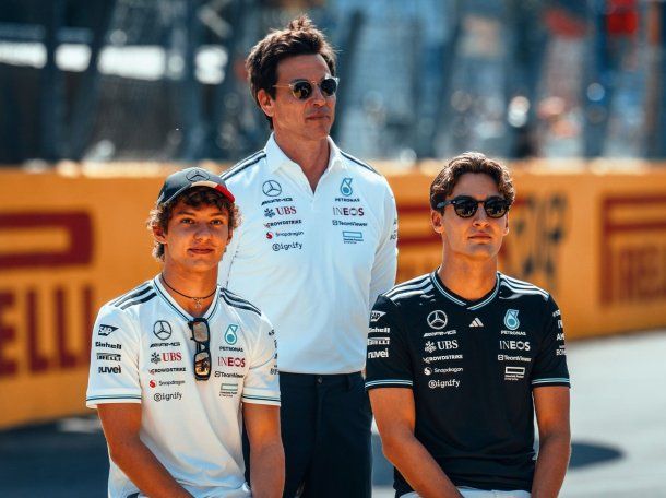 George Russell renovó su contrato con Mercedes: así está el cuadro de pilotos de la Formula 1 2026
