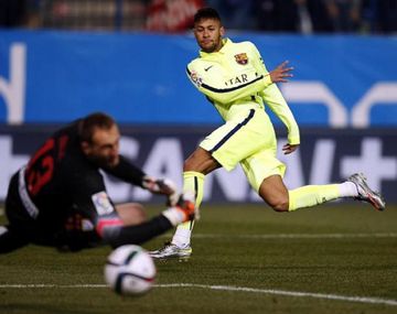 Barcelona venció al Atlético y se metió en semis