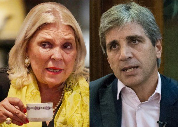 Elisa Carrió / Luis Caputo