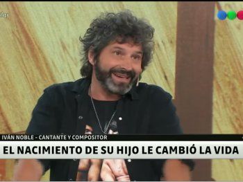Iván Noble definió a la paternidad con una frase de Perdidos en Tokio