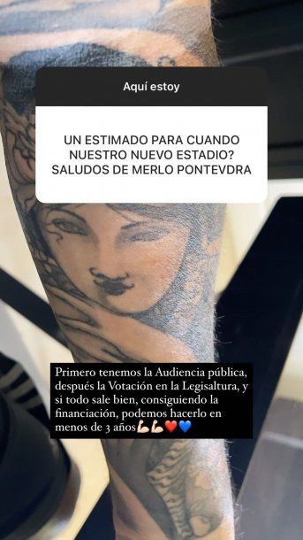 Respuesta de Marcelo Tinelli a un seguidor en Instagram.