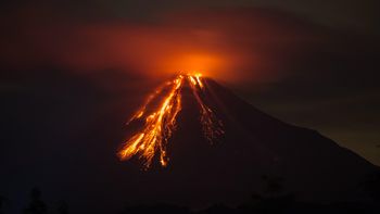 temor por la erupcion del volcan colima
