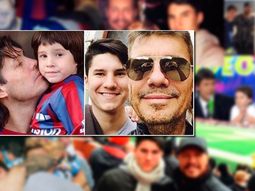 la foto para la nostalgia que publico marcelo tinelli junto a su hijo francisco la foto para la nostalgia que publico marcelo tinelli junto a su hijo francisco