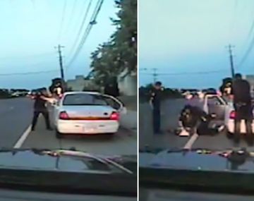 El fuerte video donde un policía ejecuta a un afroamericano&nbsp;