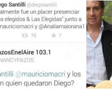 Santilli fue al Colón y su ex