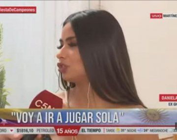 Daniela de Gran Hermano con C5N: Coti va a pagar por lo que me hizo