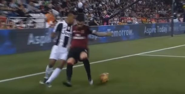 A lo Riquelme: mirá este lujo de Alex Sandro en la Supercopa de Italia